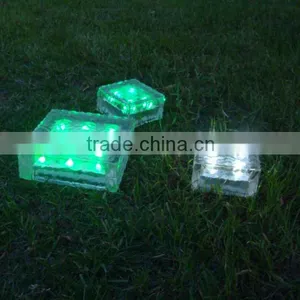 Solar Ice Glass Brick LED Light Led Street Light thumbnail-1
