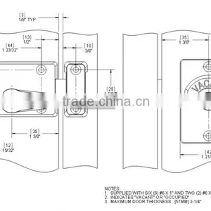 Door Indicator Thumbturn thumbnail-2