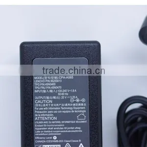 New Original Genuine OEM 65W 20V AC Adapter for Lenovo IdeaPad CPA-A065,36001943 thumbnail-3