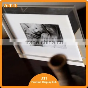 ATI Supplier Transparent Plexiglass Photo Frame Cube thumbnail-2