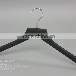 Our HEAD Wholesale Wooden Hangers for Clothes w Natural Color Top Cut Hanger Design Fit Any Closet , Welcomed by Customers. thumbnail-2