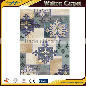 Turkish Machine Woven High End Living Room Floral Polypropylene Rugs thumbnail-1