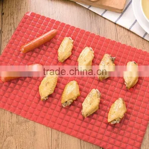 Microwave Silicone Baking Mat BBQ Silicone Cooking Mat thumbnail-1