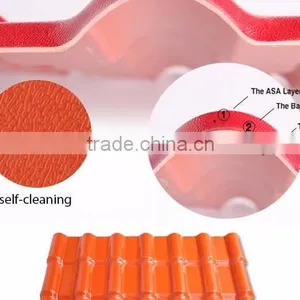 ASA Synthetic Resin Tile Excellent Weather Resistant Spanish Anticorrosiveness thumbnail-1
