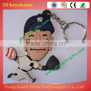 Souvenir Rubber Pvc Keychains for Florida thumbnail-1