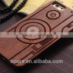 2016 Custom Engrave With Bumper Wooden Case for Iphone 5 5s. thumbnail-2