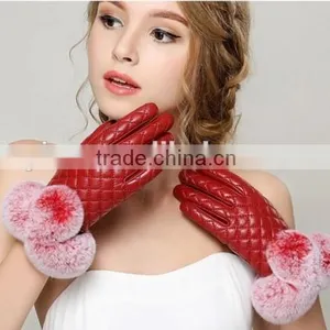 Faux Fur Women Gloves Various Colors Fur Women Gloves thumbnail-3