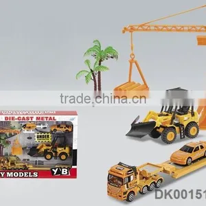 Friction Metal Model Car Trailer Forklift thumbnail-1