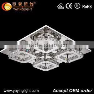 Most Popular Glass Ceiling Lamp Flat Glass Modern Led Crystal Ceiling Lamp,antique Murano Modern Crystal Flat Glass Ceiling Lam thumbnail-1
