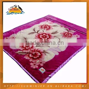 High End Top Quality Factory Made Super Soft Sherpa Blanket thumbnail-1