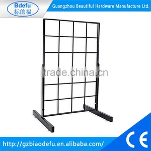 Countertop Grid Gridwall Display With T Leg thumbnail-1