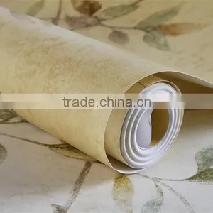 Country Style Leaf Pure Paper Wallpaper for Home thumbnail-5