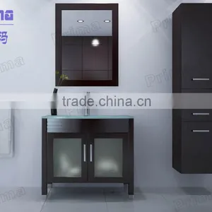Modular Melamine Wall Mounted Bathroom Mirror Cabinet India thumbnail-2