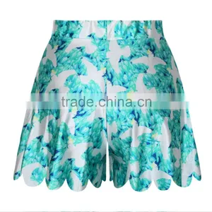 Plus Size Women Running Shorts Sublimation Pants N14-34 thumbnail-1