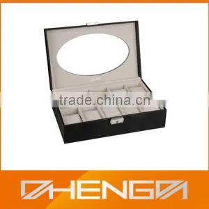 Good Quality Rectangular Leather Watch Box Packaging in China thumbnail-1
