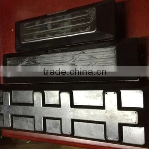 Rubber Track Shoes for KOMATSU, HITACHI, SUMITOMO and KOBELCO Excavator thumbnail-1