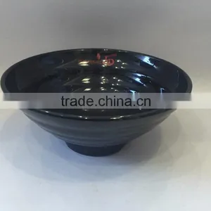 Item No.8615 Melamine Black Noodles Bowl thumbnail-1