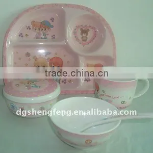 Melamine Tableware Set for Kids/children Melamine Set thumbnail-1