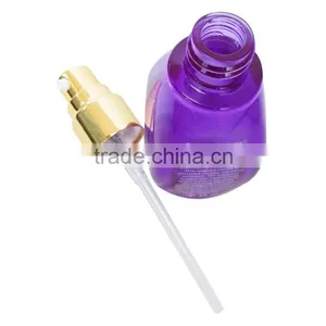 Promotion Gold Sprayer Graceful Purple PET Resin Scent Atomizers thumbnail-2