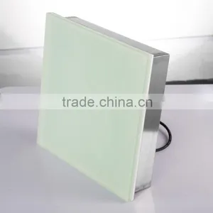 Outdoor Landscape Lamp Flat Glass Brick 304Stainless Stell Ip67 RGB Color Changing Led Brick Lights thumbnail-2