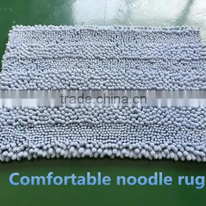 Shaggy Yellow Microfibre Home Area Rugs thumbnail-2