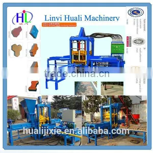 Huali Brand Paver Concrete Block Machine for Sale QTF3-20 thumbnail-1