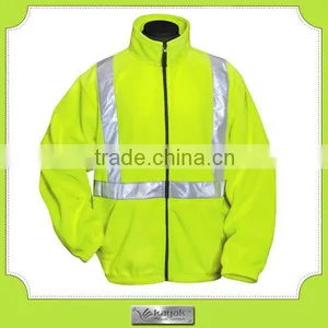 Custom Fluorescent Reflective Fire Proof 3 in 1 Safety Jacket thumbnail-4