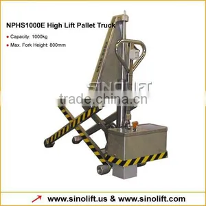NPHS Series Electric High Lift Pallet Truck With Cheap Price thumbnail-1