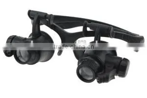 9892G LED Double Eye Jeweler Watch Repair Magnifier,head Magnifier With Light thumbnail-2