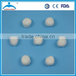 Natural Pure Salable Disposable Cotton Ball for Hospital Use thumbnail-1