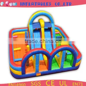 Inflatable Slide Playground/outdoor Commercial Funcity for Children thumbnail-1