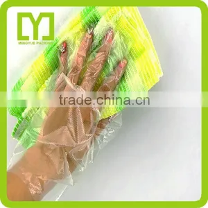 2015alibaba China Security Cheap Clear Customized Plastic Clear Disposable Gloves thumbnail-1