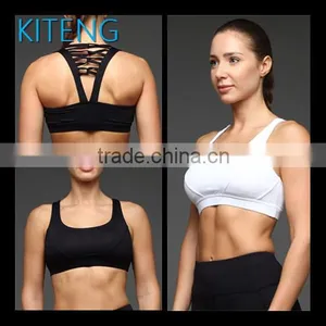 Kiteng Sexy Hot Girl Yoga Bra With Straps Crisscross on the Back Office In Unite State (USA) thumbnail-1
