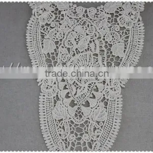100% Cotton Lace Collar, Soft White Crochet Cotton Lace Collar for Garment thumbnail-3