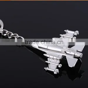 Wholesale 3d Mold Helicopter Key Chains/ Fighter Plane 3d Metal Key Chains thumbnail-4