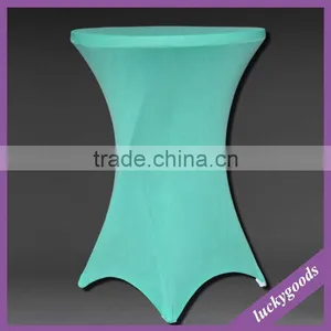 LZB016 Fashionable Solid Color Blue Cocktail Table Cover for Sale thumbnail-6