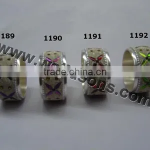 Contemporary Aluminum Napkin Ring thumbnail-1