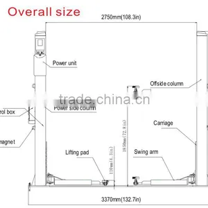 3.5T Portable Car Lift thumbnail-3