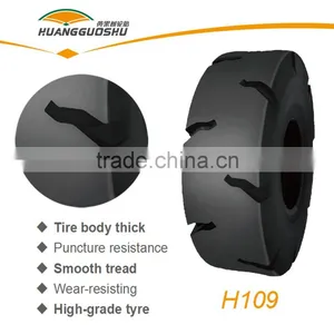 H109 Hot Sell Semi Slick Tyre 23.5-25 thumbnail-2