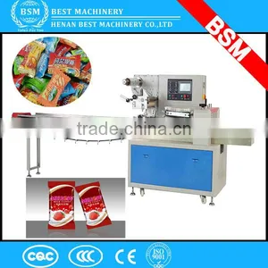 Fully Automatic High Speed Pillow Flow Hard Candy Sweet Packing Machine thumbnail-3