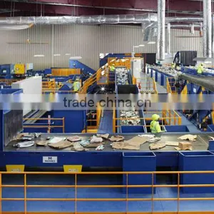 Automatic Municipal Waste Recycling Plant Urban Garbage Sorting Plant Screw Sorting Machines for Sorting MSW thumbnail-4