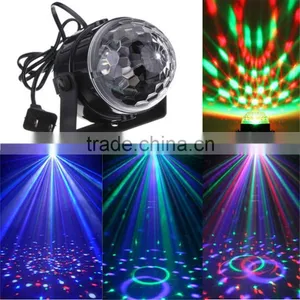 DJ Light Sound Activated Party Lights Disco Ball Strobe Club Lights Effect Magic Mini Led Stage Lights For Christmas thumbnail-4