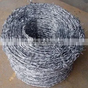 High Quality and Cheap 12 Gauge Pvc Coated Barbed Wire thumbnail-5