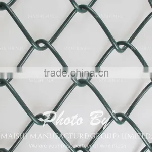PVC Coated Chain Link Garden Fence thumbnail-5