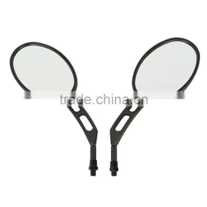 Universal Motorcycle 10mm Oval View Mirror For Honda Yamaha KTM Kawasaki Suzuki thumbnail-2