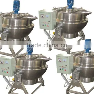 Tilting Jacketed Kettle 200L Electric Heating Kettle thumbnail-2