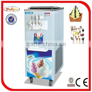 3 Flavors Soft Ice Cream Machine thumbnail-1