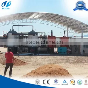 2016 New Design Tire Pyrolysis Oil Refining to Diesel Distillation Machine thumbnail-1
