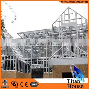 2015 China New Cheap Modern Light Steel Structure Prefabricated House thumbnail-1
