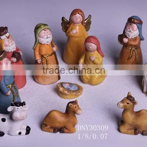 Hot Selling Pottery Nativity Set of 11 thumbnail-1